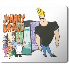 Art Hediye Johnny Bravo 3 Baskılı 23x19 cm Mouse Pad