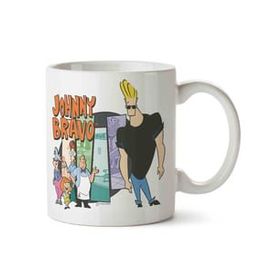 Art Hediye Johnny Bravo 3 İki Tarafı Baskılı Kupa Bardak