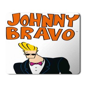Art Hediye Johnny Bravo Baskılı 23x19 cm Mouse Pad