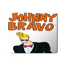 Art Hediye Johnny Bravo Baskılı 23x19 cm Mouse Pad