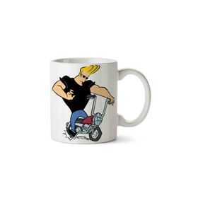 Art Hediye Johnny Bravo Motor Kupa Bardak