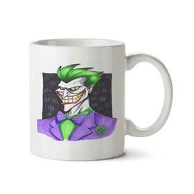Art Hediye Joker 2 İki Tarafı Baskılı Beyaz Kupa