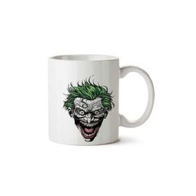 Art Hediye Joker 3 İki Tarafı Baskılı Beyaz Kupa