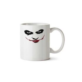 Art Hediye Joker Gülüş İki Tarafı Baskılı Kupa Bardak
