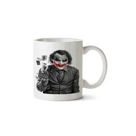 Art Hediye Joker Kartlar İki Tarafı Baskılı Beyaz Kupa
