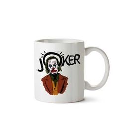 Art Hediye Joker Müzik Kulaklık İki Tarafı Baskılı Kupa Bardak