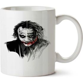 Art Hediye Joker Yarı Boya İki Tarafı Baskılı Kupa Bardak