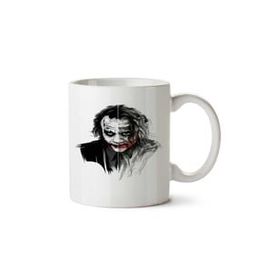 Art Hediye Joker Yarı Boya İki Tarafı Baskılı Kupa Bardak
