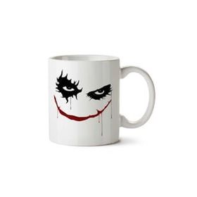 Art Hediye Joker Yüz İki Tarafı Baskılı Kupa Bardak