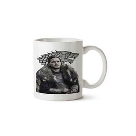 Art Hediye Jon Snow İki Tarafı Baskılı Kupa Bardak