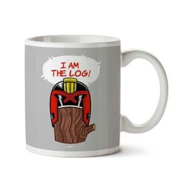 Art Hediye Judge Dread I Am The Log İki Tarafı Baskılı Kupa Bardak