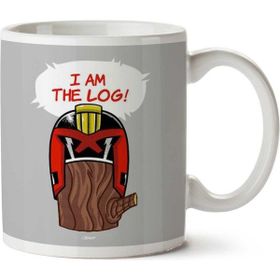 Art Hediye Judge Dread I Am The Log İki Tarafı Baskılı Kupa Bardak