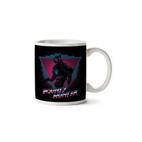 Art Hediye Judge Dredd Bounty Hunter Iki Tarafı Baskılı Kupa Bardak