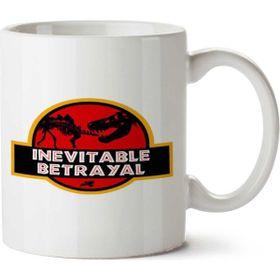 Art Hediye Jurassic Betrayal İki Tarafı Baskılı Kupa Bardak