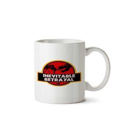 Art Hediye Jurassic Betrayal İki Tarafı Baskılı Kupa Bardak