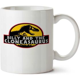 Art Hediye Jurassic Park İki Tarafı Baskılı Beyaz Kupa