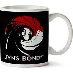 Art Hediye Jyn's Bond Jyn Erso Star Wars Rogue One James Bond İki Tarafı Baskılı Kupa Bardak