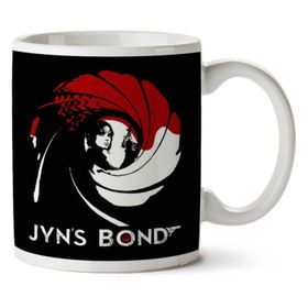Art Hediye Jyn's Bond Jyn Erso Star Wars Rogue One James Bond İki Tarafı Baskılı Kupa Bardak