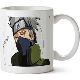 Art Hediye Kakashi Portre İki Tarafı Baskılı Kupa Bardak