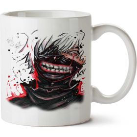 Art Hediye Kaneki Tokyo Ghoul (2) İki Tarafı Baskılı Kupa Bardak