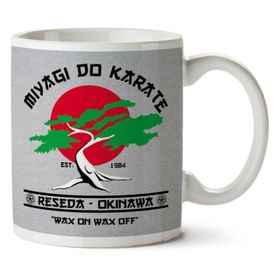 Art Hediye Karate Kid Miyagi Do Karate İki Tarafı Baskılı Kupa Bardak