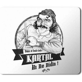 Art Hediye Kardeş Payı Kartal Hı Ne Didin Baskılı 23x19 cm Mouse Pad