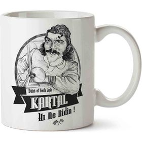 Art Hediye Kardeş Payı Kartal Hı Ne Didin Iki Tarafı Baskılı Kupa Bardak