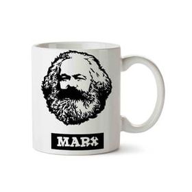 Art Hediye Karl Marx 01 İki Tarafı Baskılı Kupa Bardak