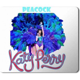 Art Hediye Katy Perry Peacock Baskılı 23x19 cm Mouse Pad