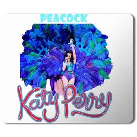 Art Hediye Katy Perry Peacock Baskılı 23x19 cm Mouse Pad