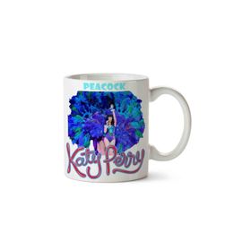 Art Hediye Katy Perry Peacock Kupa Bardak