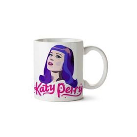 Art Hediye Katy Perry Purry İki Tarafı Baskılı Kupa Bardak