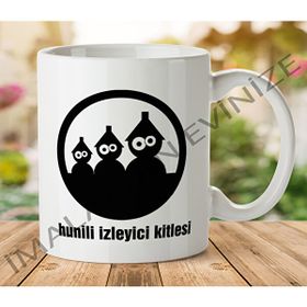 Art Hediye KC19 İki Tarafı Baskılı Kupa Bardak