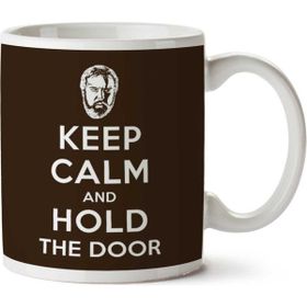 Art Hediye Keep Calm And Hold The Door Hodor Game Of Thrones İki Tarafı Baskılı Kupa Bardak