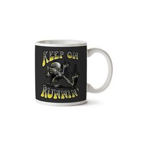 Art Hediye Keep On Running Aliens Xenomorph İki Tarafı Baskılı Kupa Bardak