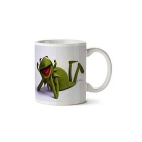 Art Hediye Kermit Susam Sokağı İki Tarafı Baskılı Kupa Bardak