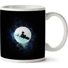 Art Hediye Kiki's Delivery Service Moon.png İki Tarafı Baskılı Kupa Bardak