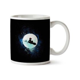 Art Hediye Kiki's Delivery Service Moon.png İki Tarafı Baskılı Kupa Bardak