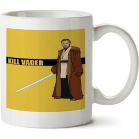 Art Hediye Kill Vader İki Tarafı Baskılı Kupa Bardak