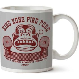 Art Hediye King Kong Ping Pong İki Tarafı Baskılı Kupa Bardak