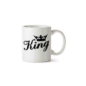 Art Hediye King Kral 2İki Tarafı Baskılı Kupa Bardak