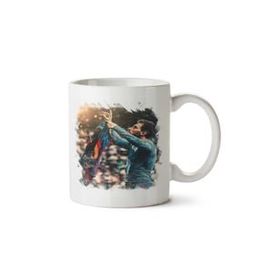 Art Hediye King Kral Messi İki Tarafı Baskılı Kupa Bardak