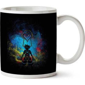 Art Hediye Kingdom Hearts Art Lock iki Tarafı Baskılı Kupa Bardak
