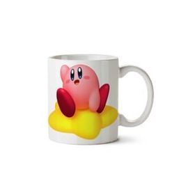 Art Hediye Kirby İki Tarafı Baskılı Beyaz Kupa