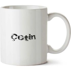 Art Hediye Kişiye Özel Çetin İki Tarafı Baskılı Kupa Bardak