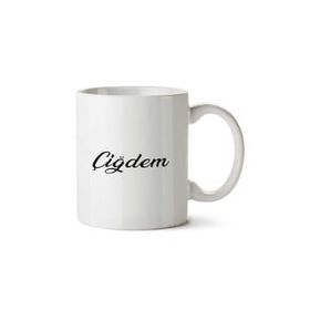 Art Hediye Kişiye Özel Çiğdem İki Tarafı Baskılı Kupa Bardak