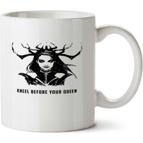 Art Hediye Kneel Before Yoru Queen İki Tarafı Baskılı Kupa
