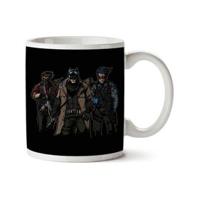 Art Hediye Knightmare Warriors Batman İki Tarafı Baskılı Kupa Bardak