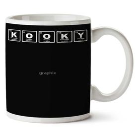 Art Hediye Kooky Çılgın Periyodik Cetvel İki Tarafı Baskılı Kupa Bardak