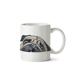 Art Hediye Köpek İki Tarafı Baskılı Kupa Bardak